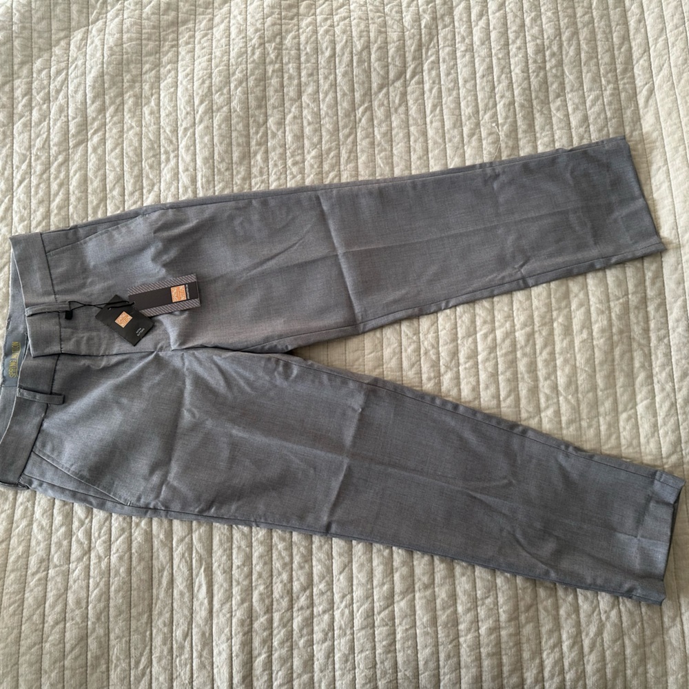 Spring Notion gray little boy slacks size 8 NWT